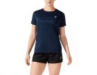 Asics - Core Short Sleeve Top - Blauw T-shirt dames