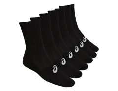Asics - 6PPK Crew Sock - Zwarte Sportsokken
