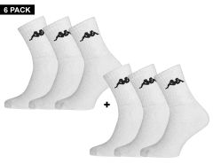 Kappa - Trisper Tennis Sock 6 pack - 6-Pack Sokken
