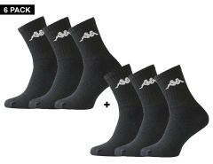 Kappa - Trisper Tennis Sock 6 pack - Sokken 6-Pack