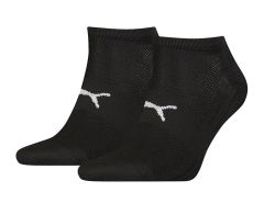 Puma - Sport Light Sneaker Socks 2P - Zwarte Sportsokken