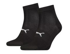 Puma - Sport Light Quarter Socks 2P - Sportsokken Zwart