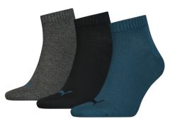 Puma - Unisex Quarter Plain - Lage Sokken