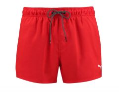Puma - Swim Short Length Short - Korte Rode Zwembroeken