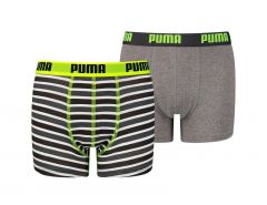 Puma - Boys Basic Boxer Printed Stripes 2P - Ondergoed Kids