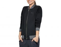 Under Armour - Threadborne Fleece Bomber - Loose Fit Vest