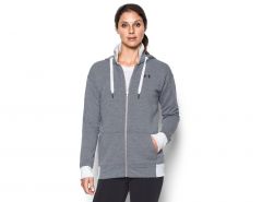 Under Armour - Threadborne Full Zip - Grijs Vest