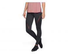 Under Armour - Misty Embroidered Legging - Zwarte Tights