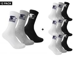 Starter - 12-Pack Crew Socks - 12 Paar Sokken