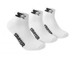 Starter - 3-Pack Quarter Socks - Witte Sokken