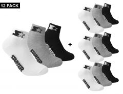 Starter - 12-Pack Quarter Socks - 12 Paar Sokken