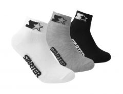 Starter - 3-Pack Quarter Socks - Kwartlengte Sokken