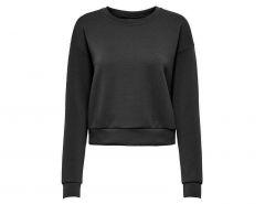 Only Play - Lounge LS O-Neck Sweat - Basic Sweater Zwart