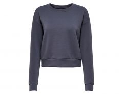 Only Play - Lounge LS O-Neck Sweat - Grijze Sweater