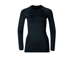 Odlo - Performance Warm Sports Underwear Longsleeve - Zwart Ondershirt Dames