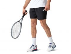 Asics - Court 7IN Short - Zwarte Tennis Short