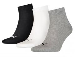 Puma - Quarter Plain Socks 3P - Enkelsokken