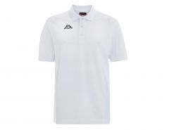 Kappa - Logo Life MSS - Witte polo