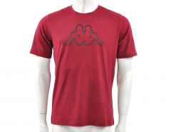 Kappa - T-shirt Logo Cromen - Rood T-shirt