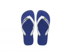 Havaianas - Brasil Logo - Blauwe Slippers Kids