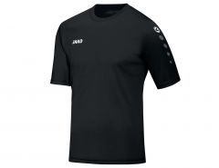 Jako - Shirt Team S/S  - Zwart Sportshirt
