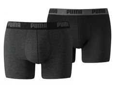 Puma - Basic Boxer 2P - Zwarte Boxershorts