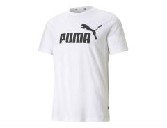 Puma - ESS Logo Tee - Wit Herenshirt