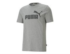 Puma - ESS Logo Tee - Grijs T-shirt Heren