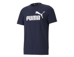 Puma - ESS Logo Tee - Donkerblauw T-shirt