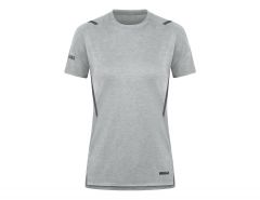 Jako - T-shirt Challenge - Grijs Voetbalshirt Dames