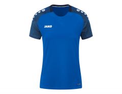 Jako - T-shirt Performance - Blauw Voetbalshirt Dames