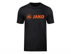 Jako - T-shirt Promo - Zwart Oranje T-shirt Heren