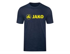 Jako - T-shirt Promo - Blauw met Geel T-shirt Heren