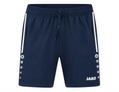 Jako - Short Allround - Blauwe Voetbalshorts Kids