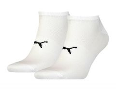 Puma - Sport Light Sneaker Socks 2P - Witte Sportsokken