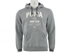 Puma - Style ATHL. Hooded Sweat FL - Grijze Hoodie