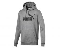 Puma - ESS Hoody FL Big Logo - Grijze Sweater