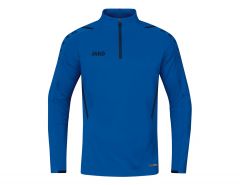 Jako - Ziptop Challenge - Blauwe Longsleeve Heren