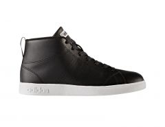 adidas - Advantage Clean Mid W - Zwarte Schoen