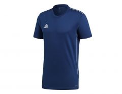 adidas - Core 18 Jersey - Blauw Voetbalshirt