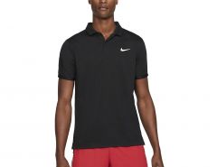 Nike - Court Dry Victory Polo - Zwart Tennisshirt