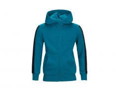 Peak Performance  - JR Season Block Zip Hoodie - Groen/Blauw Capuchonvest