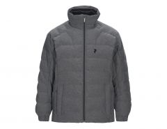 Peak Performance  - Velaero Melange Down Jacket - Grijze Ski-jas met Donsvulling