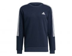 adidas - Performance Essentials Cut 3S Sweater - Blauwe Sweater