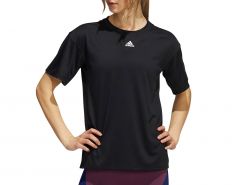 adidas - Training 3S AEROREADY Tee - Zwart Sportshirt Dames