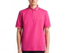 Fred Perry - Made In Japan Pique Shirt - Polo Roze