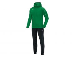 Jako - Hooded Tracksuit Classico Woman - Polyesterpak met kap Classico