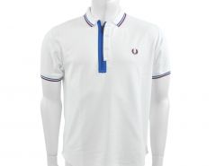 Fred Perry - Narifuri Placket Polo Shirt - Polo Narifuri