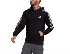 adidas - Essentials Fleece Cut 3-Stripes Hoodie - Herentrui