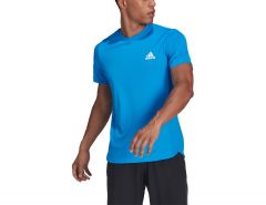 adidas - Designed 4 Movement Tee - Heren Blauwe Sportshirt